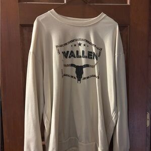 Morgan Wallen Cream Women’s Sweater